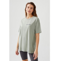 Qadın üçün futbolka - yaşıl, L-XL - 750130