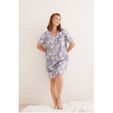 Qadın gecə gecə köynəyi - qarışıq, 44 - GCL23S Qadın gecə gecə köynəyi - qarışıq, 44 - GCL23S