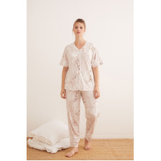 Qadın üçün pijama - bej, 44 - 25411 Qadın üçün pijama - bej, 44 - 25411