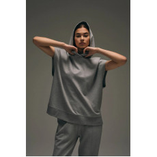 Qadın üçün köynək, boz melanj, L-XL - 27245