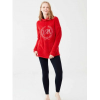 Qadın üçün pijama - qırmızı, XL - 16631