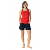 Qadın üçün pijama, qırmızı, M - 16989