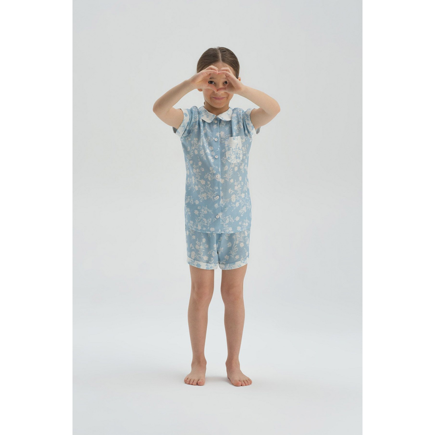 Uşaq üçün pijama, mavi, 5-6 Y - 84031BD