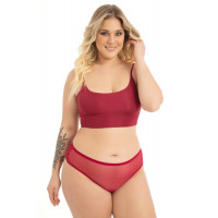 Qadın üçün tuman, çəhrayı, 2XL - CH6158