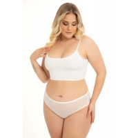 Qadın üçün tuman, krem, 2XL - CH6158