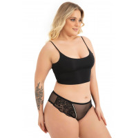 Qadın üçün tuman, qara, 2XL - CH6160