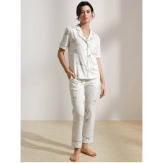 Qadın üçün şalvar, vanil, L - 36236