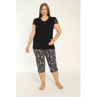 Qadın üçün kapri dəst, qarışıq, 5XL - C840-342