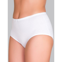 Qadın üçün tuman, ağ, 3XL - B 33013