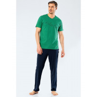 Kişi üçün pijama - yaşıl, L - 4135 Kişi üçün pijama - yaşıl, L - 4135