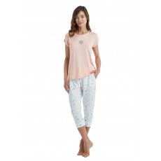 Qadın üçün kapri, somon, L - 51342